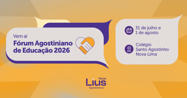 Imagem do evento Fórum Agostiniano de Educação 2026 - Professores