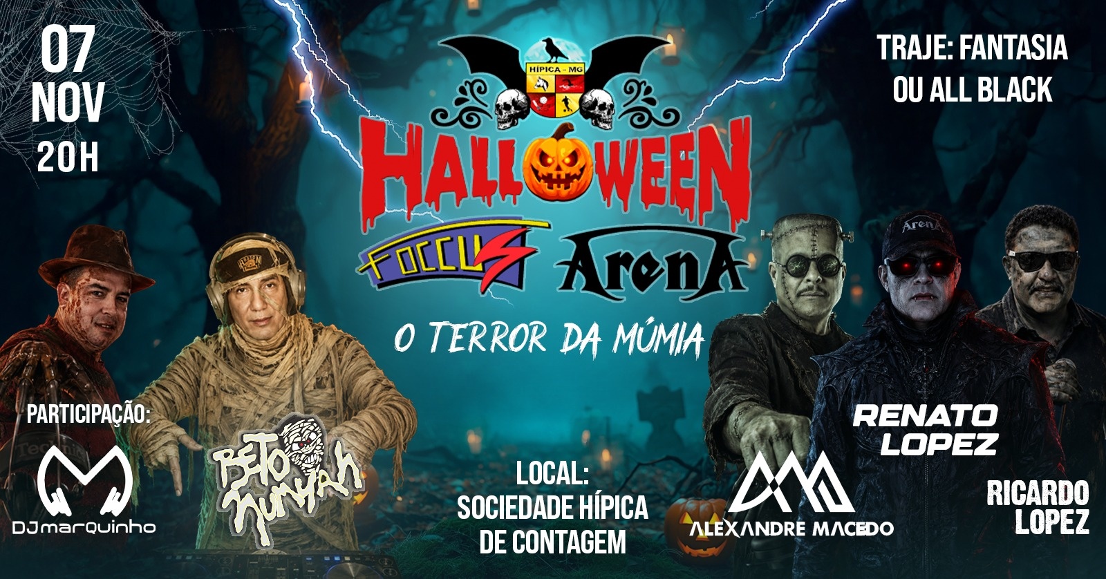 HALLOWEEN ARENA FOCCUS - Contagem, MG