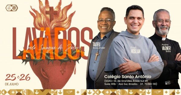 Imagem do evento CURA E LIBERTAÇÃO - LAVADOS PELO SANGUE DE JESUS