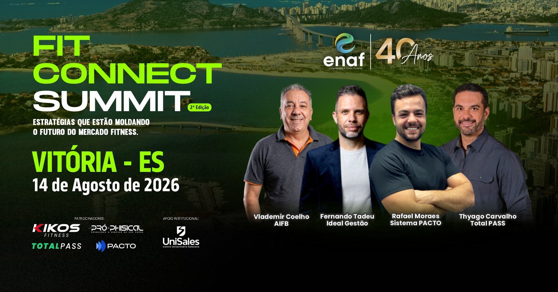 FIT CONNECT SUMMIT - ENAF Vitória 2026