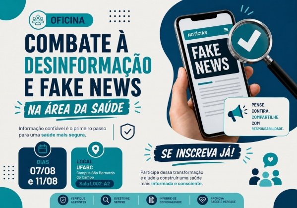 Imagem do evento Combate à Desinformação e Fake News na Área da Saúde