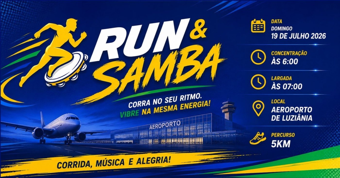 1ª EDIÇÃO - RUN & SAMBA 2026