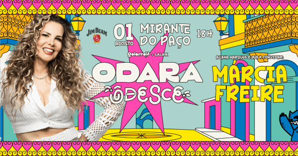 Imagem do evento Odara Ôdesce convida Márcia Freire