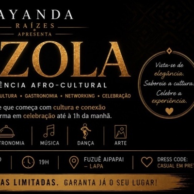 AYANDA | KIZOLA AFRO EXPERIENCE em Rio de Janeiro - Sympla