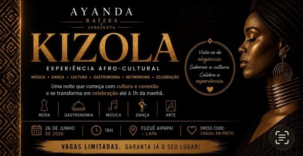 AYANDA | KIZOLA AFRO EXPERIENCE em Rio de Janeiro - Sympla