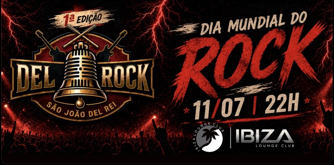 Del Rock - 1ª Edição - São João Del Rei, MG