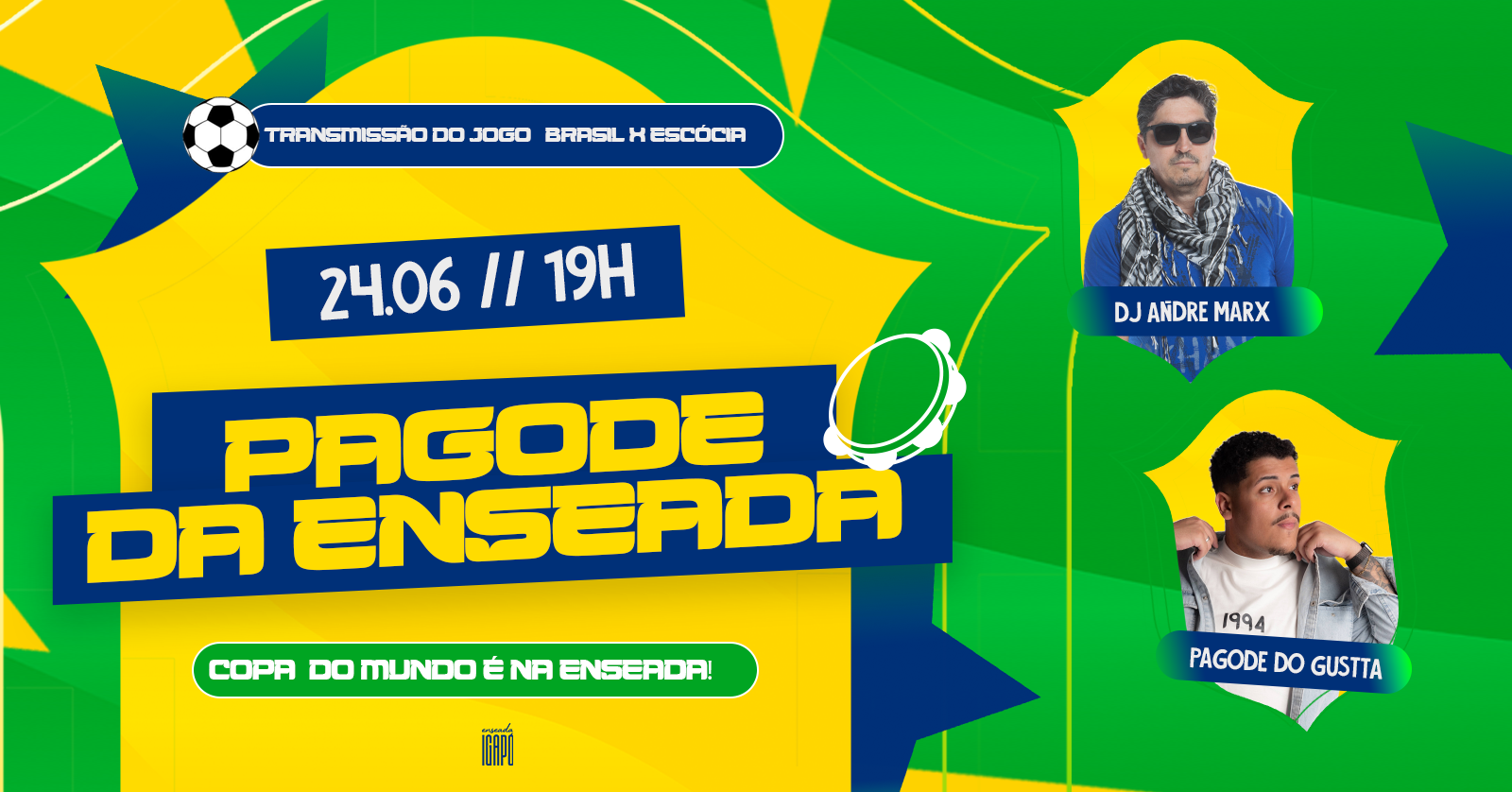 Pagode da Enseada com Pagode do Gustta e DJ André Marx - Londrina, PR