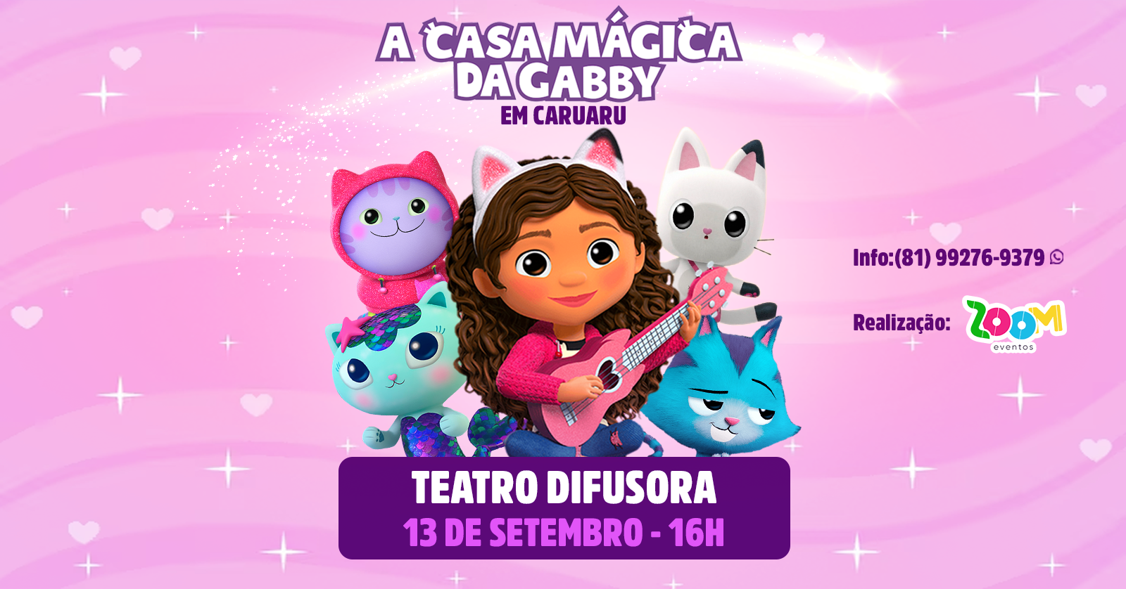 A Casa Mágica da Gabby em Caruaru - Teatro Difusora
