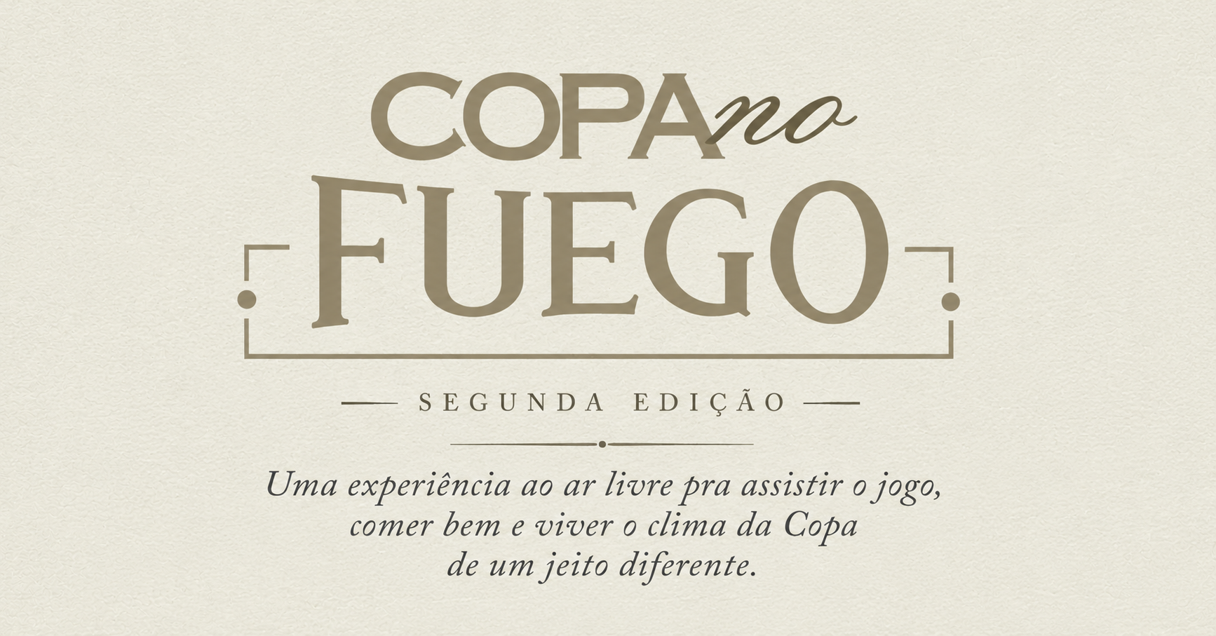 Copa no Fuego Segunda Edição - Petrópolis, RJ