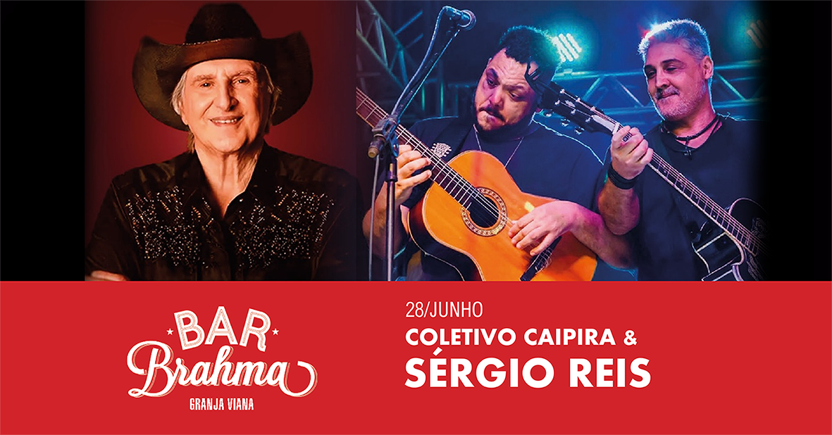 Sérgio Reis & Coletivo Caipira no Bar Brahma Granja Viana - Cotia, SP