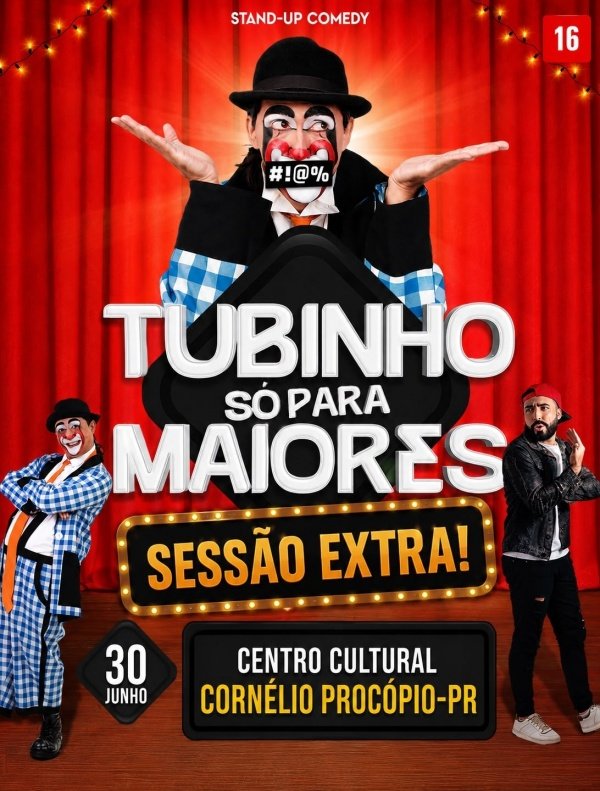 Imagem do evento Tubinho Só Para Maiores (sessão extra)