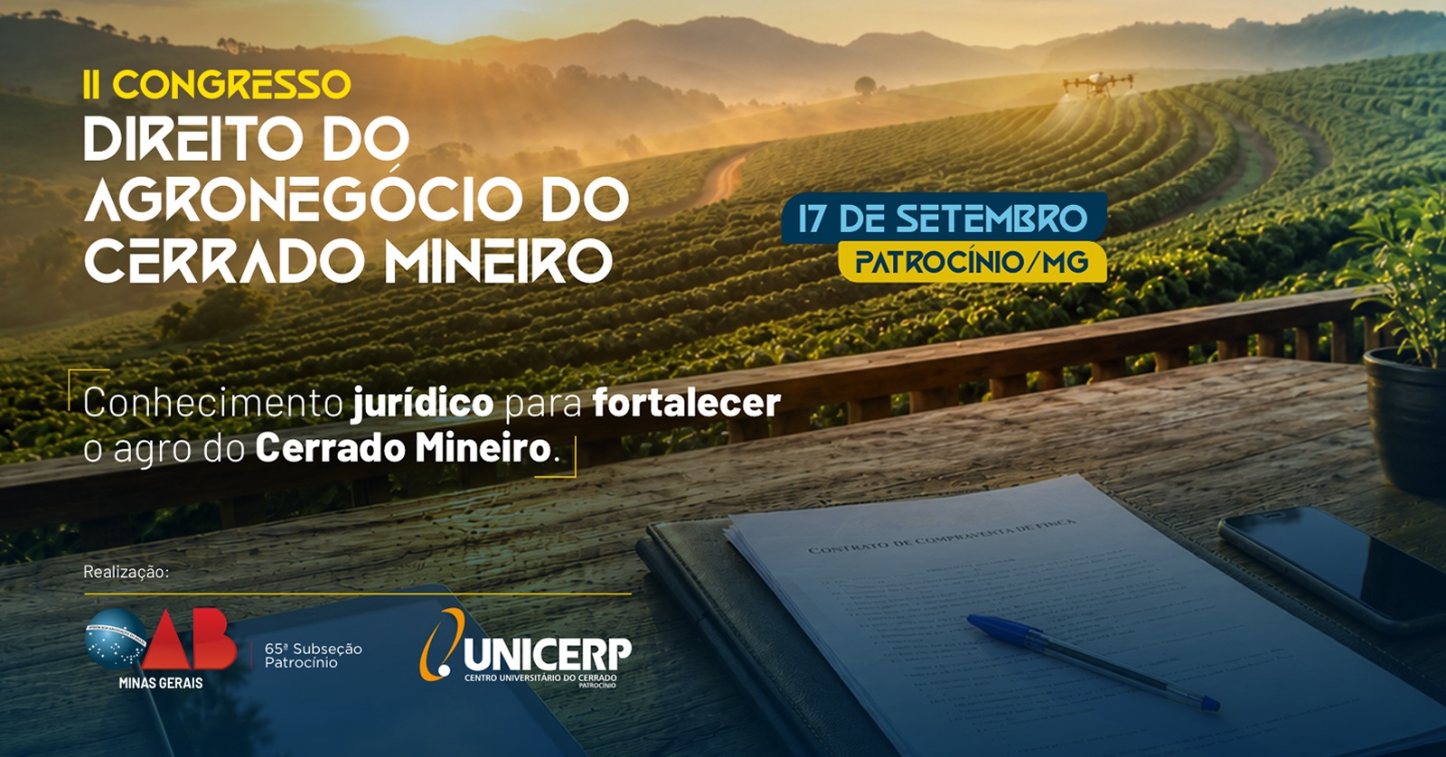 II Congresso Direito do Agronegócio do Cerrado Mineiro