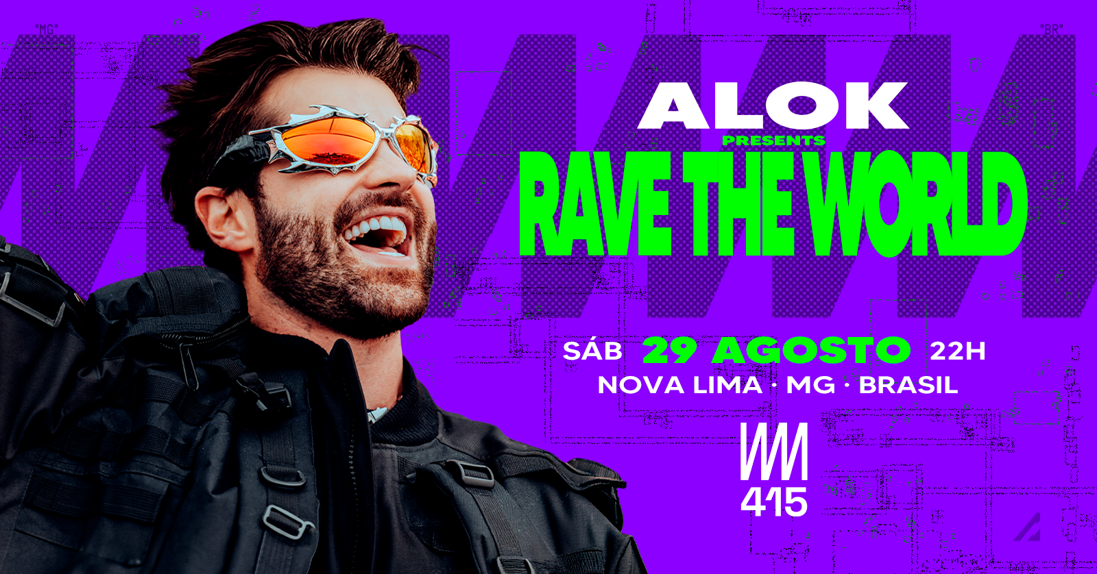 Alok apresenta Rave The World no Club415 - Nova Lima, MG