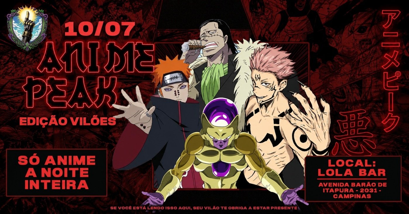 Anime Peak - Edição Vilões