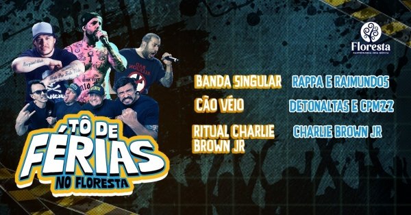 Imagem do evento Tô de Férias no Floresta!