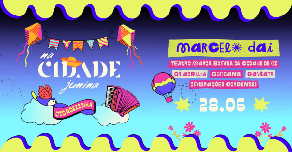 Imagem do evento na Cidade Junina Cidadezinha