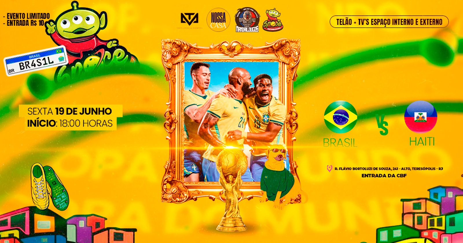MedVet na copa - Nossa Casa - Dj Thug - Teresópolis, RJ