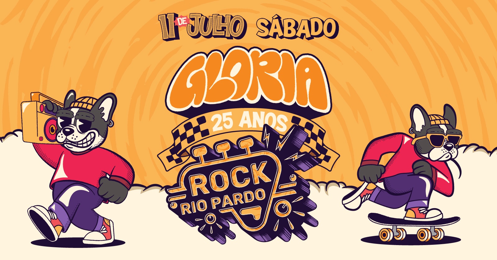 Copacabana Rockstar (Área Vip) Rock Rio Pardo 2026 - GLÓRIA - Santa Cruz do Rio Pardo, SP