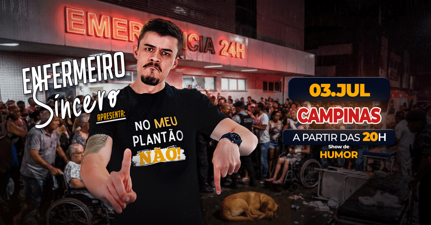 No meu plantão, NÂO!