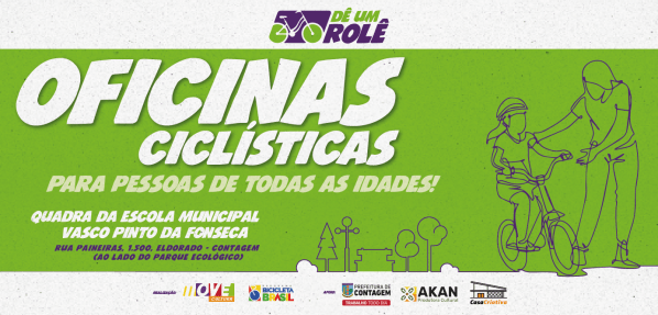 Imagem do evento OFICINA APRENDENDO A PEDALAR - CONTAGEM (setembro 2026) 