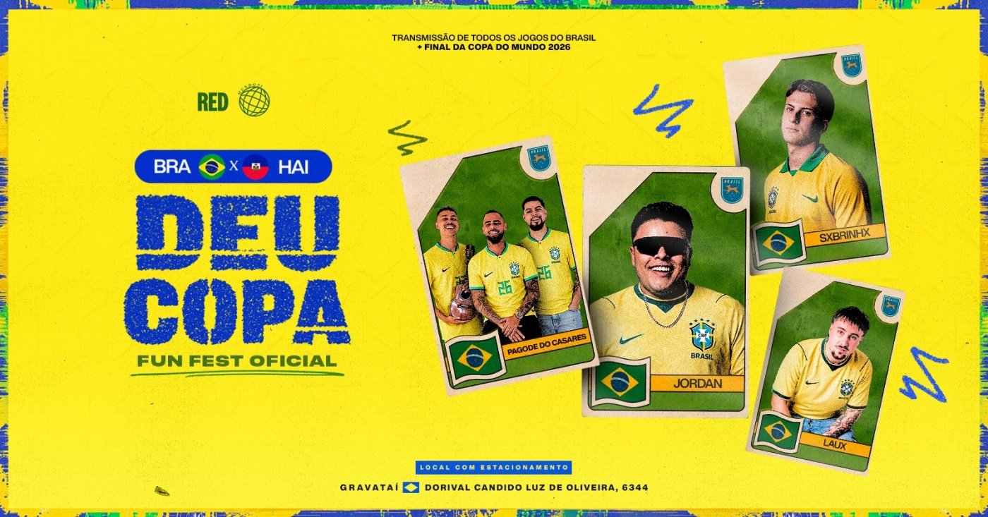 A CASA DA COPA EM GRAVATAÍ em Gravataí - Sympla