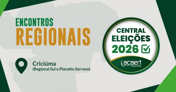 Imagem do evento Encontro Regional Criciúma Eleições 2026 | Regionais Sul e Planalto Serrano