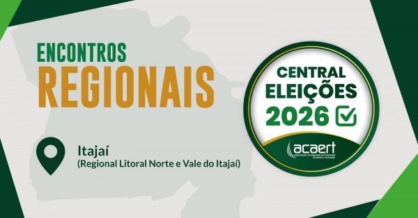 Imagem do evento Encontro Regional Itajaí Eleições 2026 | Regionais Litoral Norte e Vale do Itajaí
