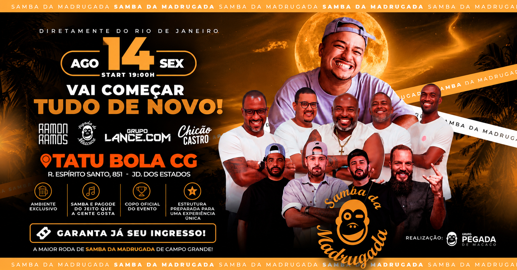 Samba da madrugada - Campo Grande, MS