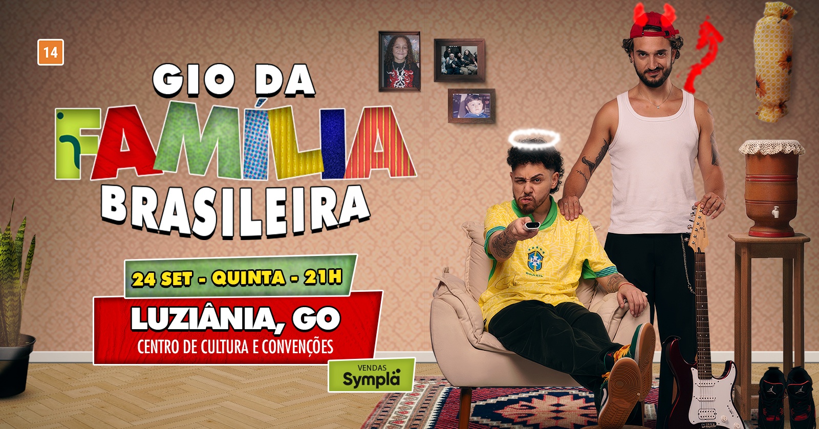 Gio Lisboa em LUZIÂNIA/GO| Gio da Família Brasileira