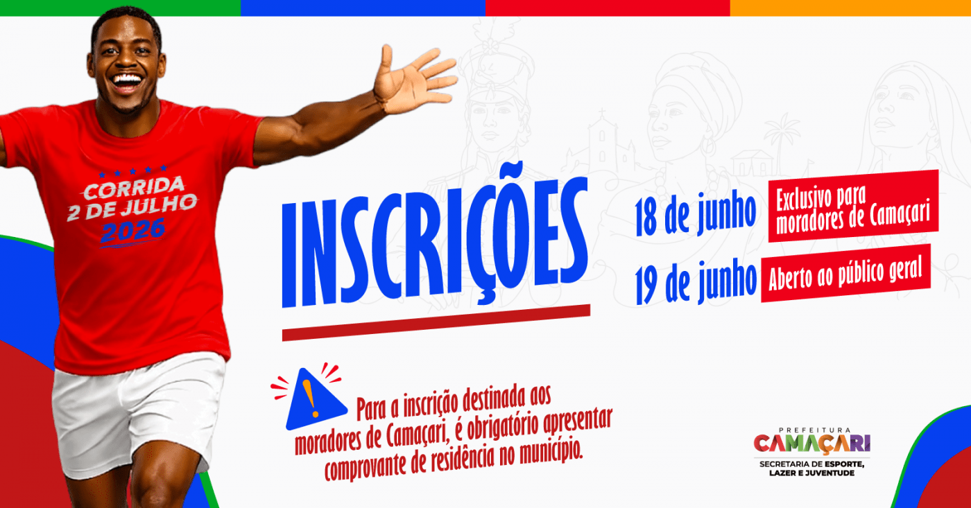 CORRIDA 2 DE JULHO - Camaçari-Ba 2026