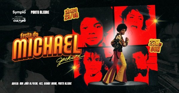 ESTREIA: Festa do Michael Jackson em Porto Alegre - R. João