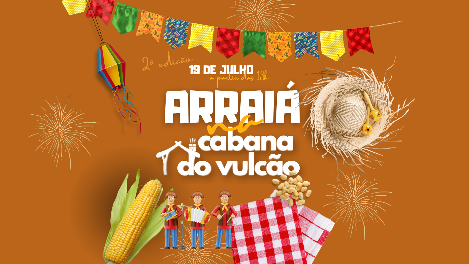 Arraiá Cabana do Vulcão (2 edição) - Nova Iguaçu, RJ