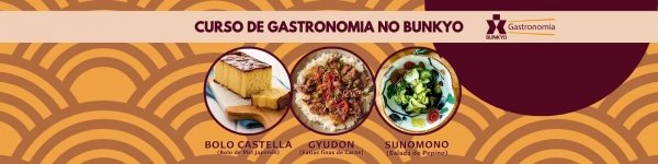 Imagem do evento Curso de Gastronomia Bunkyo - Gyudon e Sunomono