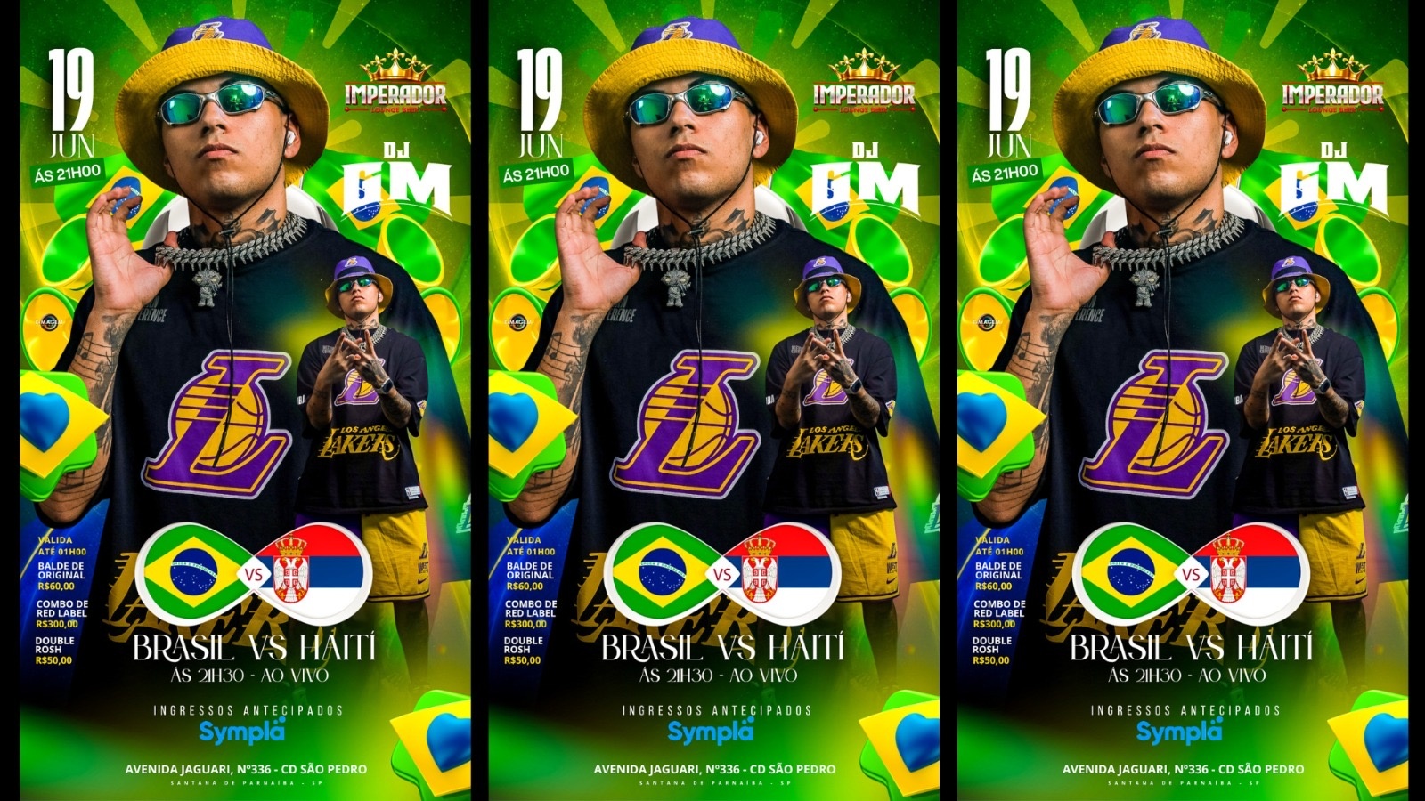 DJ GM - IMPERADOR LOUNGE em Santana de Parnaíba - Sympla