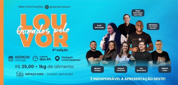 Imagem do evento Curados Pelo Louvor - 2026