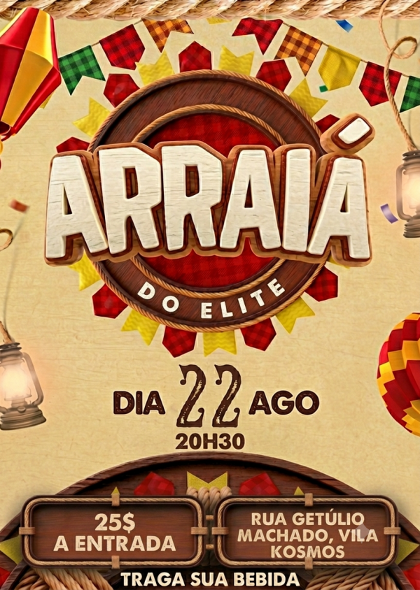 Imagem do evento ARRAIA DO ELITE