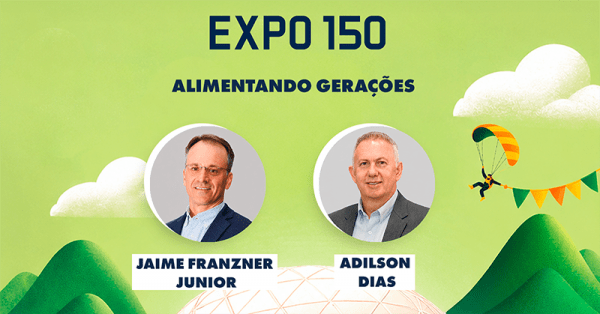 Cartaz da palestra Alimentando Gerações.
