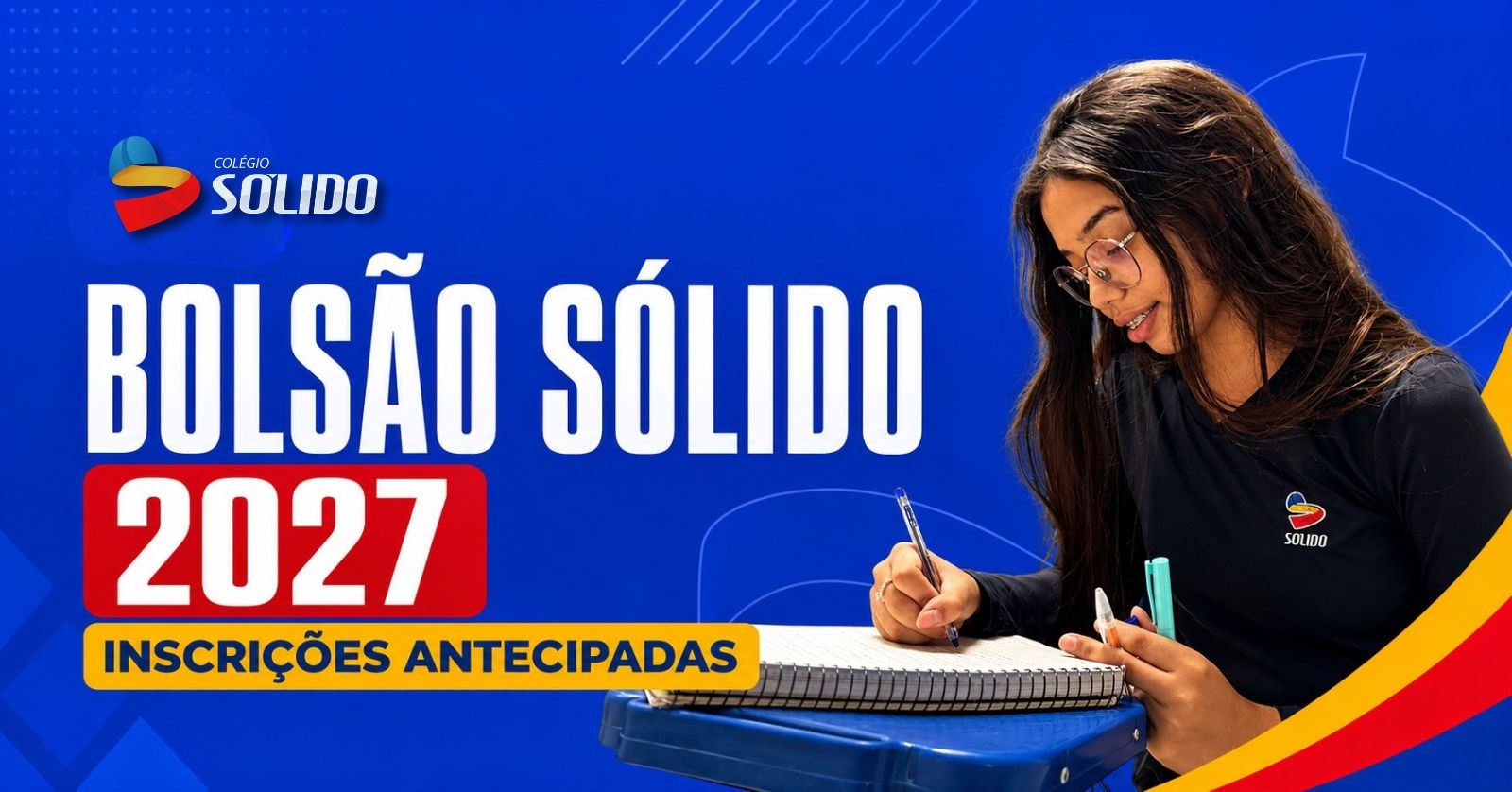 Bolsão Sólido 2027 — Inscrições Antecipadas