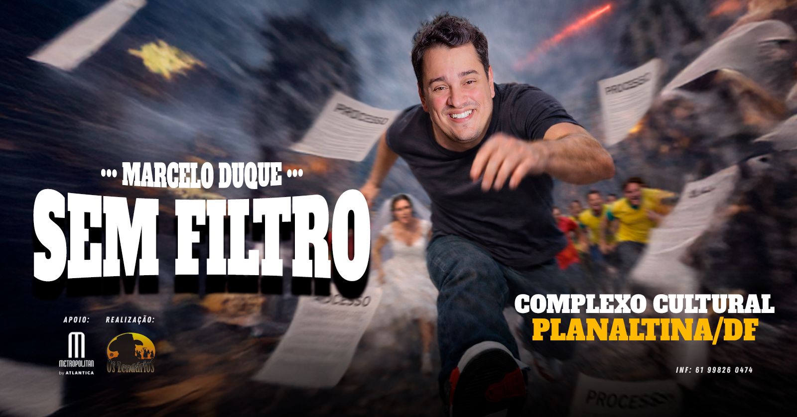 MARCELO DUQUE em PLANALTINA DF | SEM FILTRO
