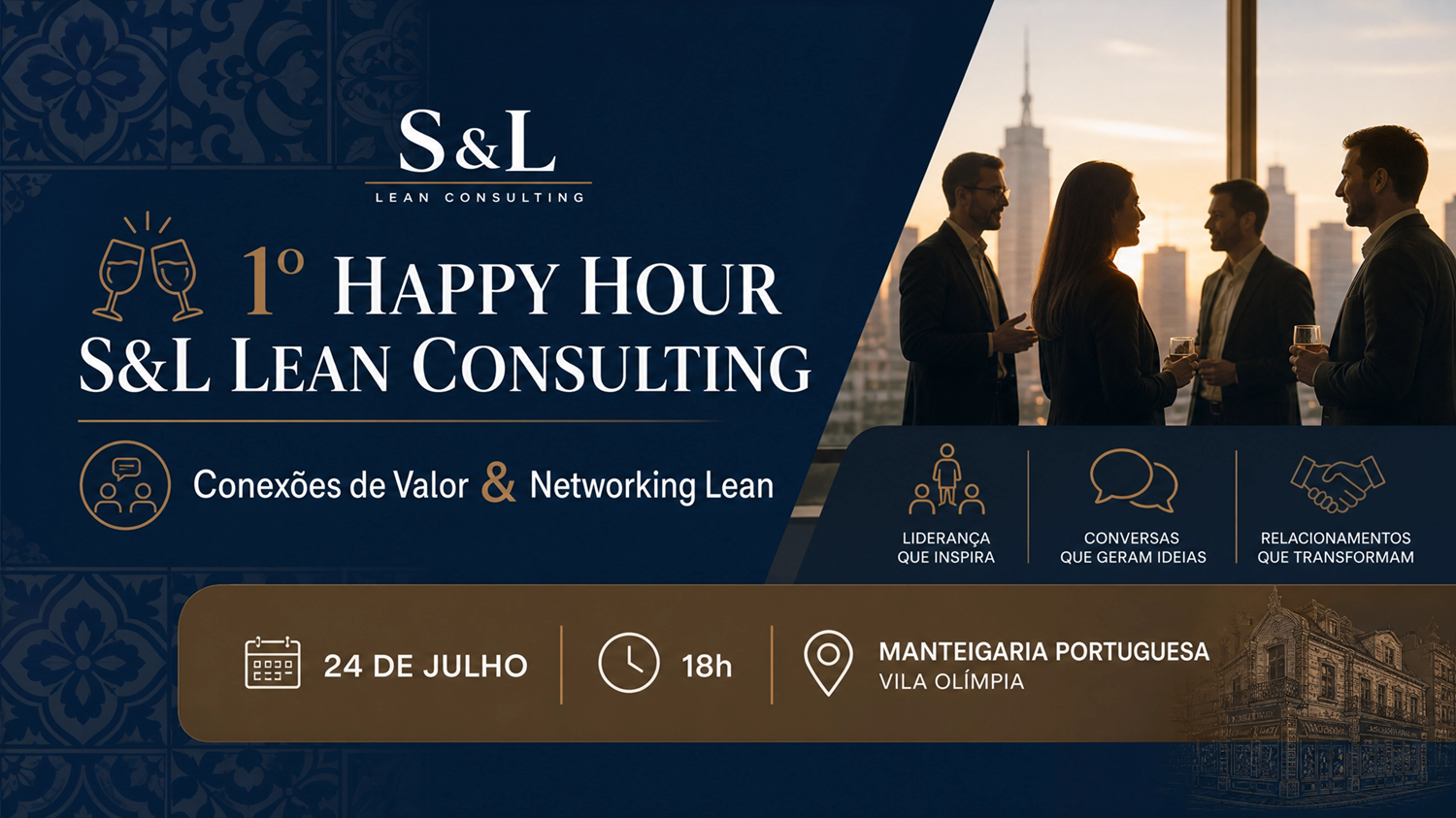 1º Happy Hour S&L Lean Consulting