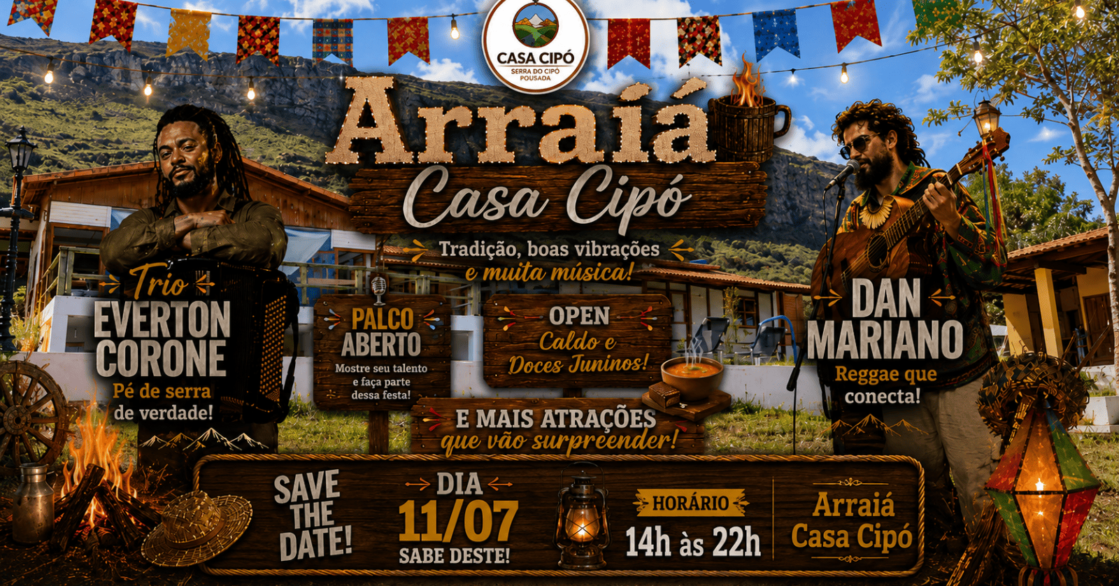 Arraiá da Casa Cipó - Santana do Riacho, MG