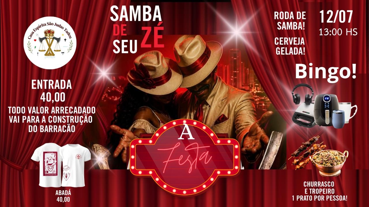 SAMBA DE SEU ZÉ ( CIDADE PRAIANA , RIO DAS OSTRAS) - Casimiro de Abreu, RJ