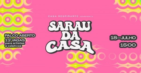 Imagem do evento Sarau da Casa