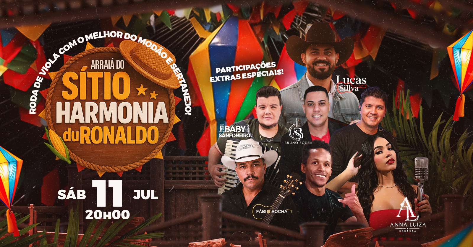 ARRAIA DO SÍTIO HARMONIA DU RONALDO - Ribeirão das Neves, MG
