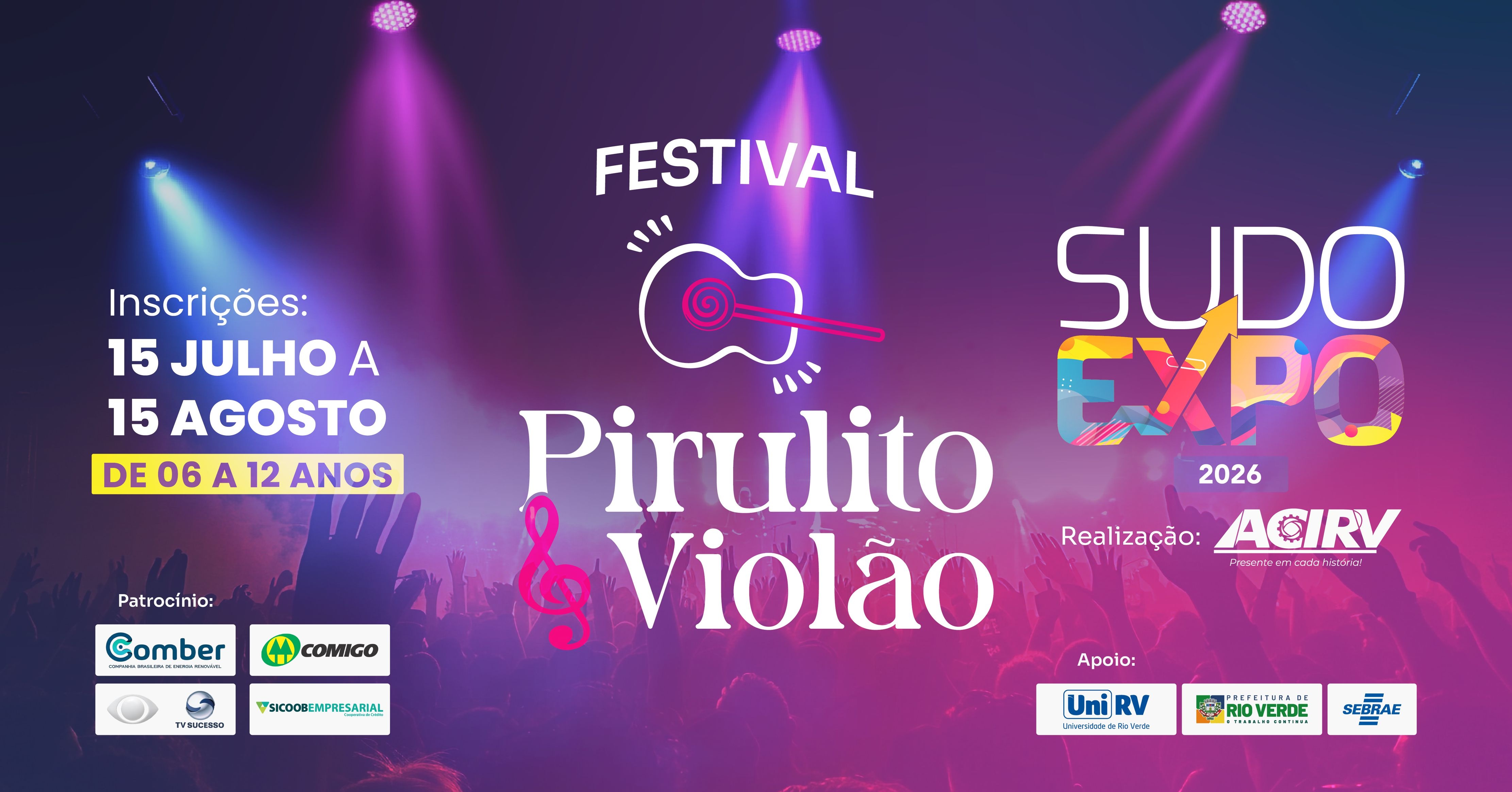 Audição Festival Pirulito e Violão 2026