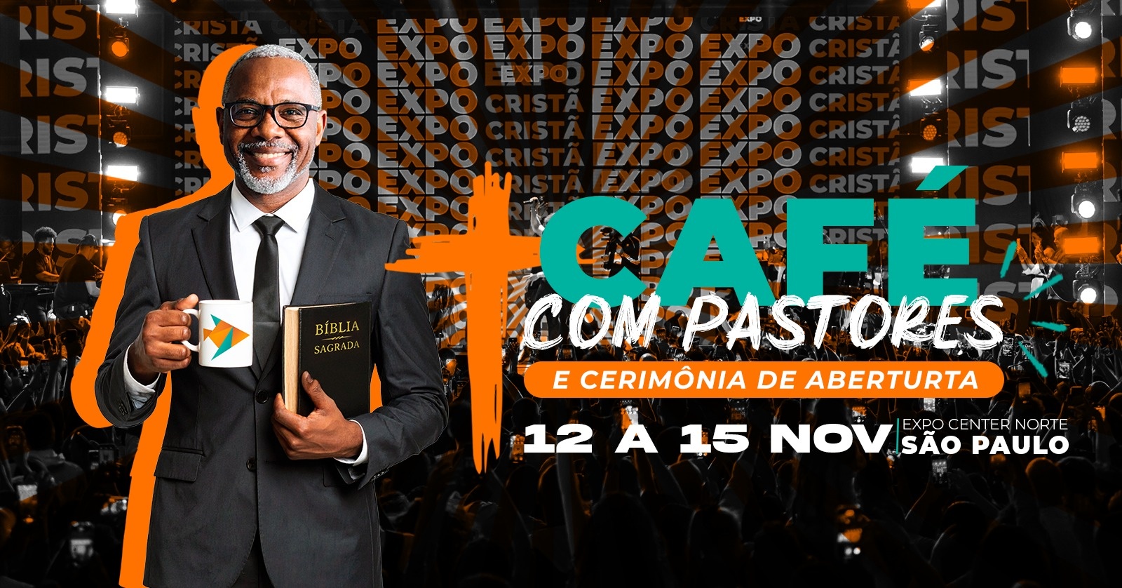 Imagem da fonte — EXPO CRISTÃ SP 2026 - CAFÉ COM PASTORES E CERIMÔNIA DE ABERTURA
