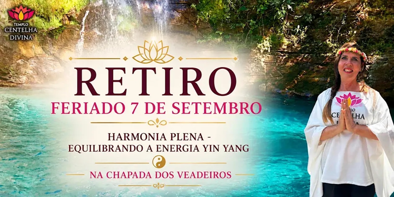 Retiro Espiritual Feriado 7 de Setembro 2026 na Chapada dos Veadeiros