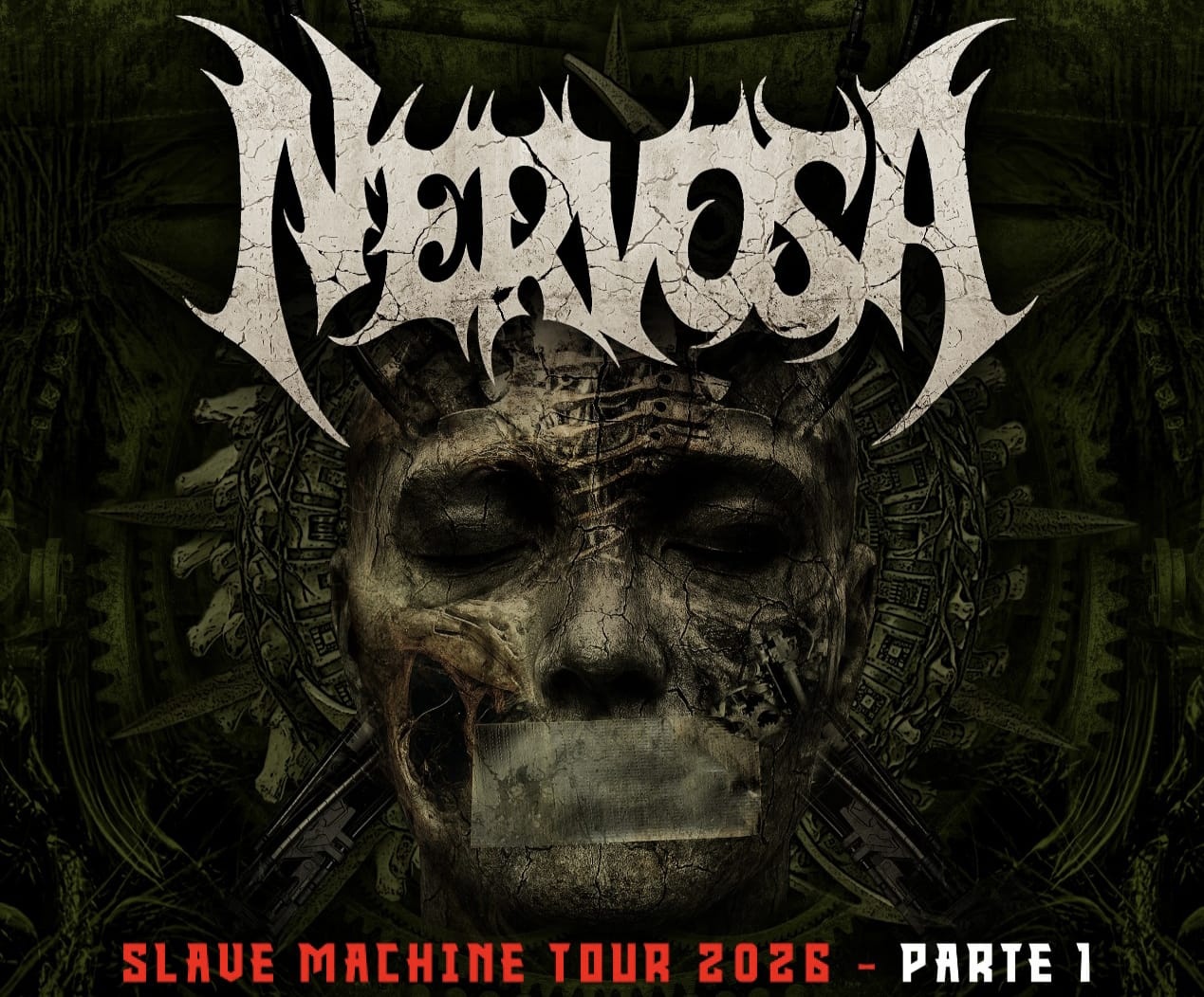 NERVOSA SLAVE MACHINE TOUR 2026 PARTE 1