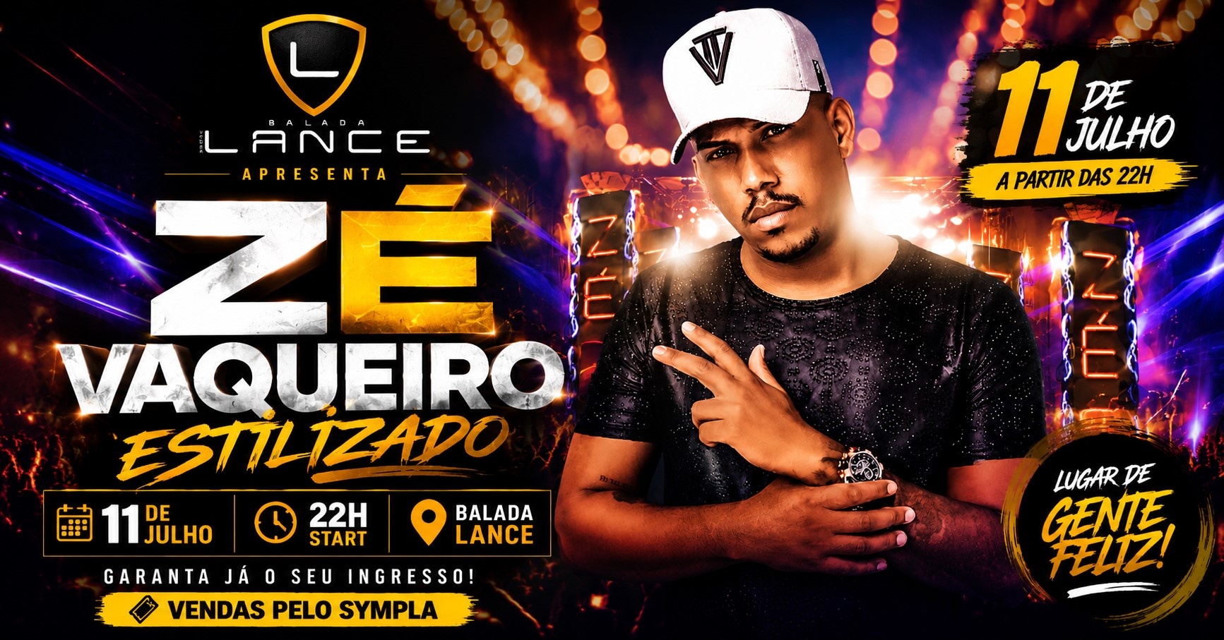 ZÉ VAQUEIRO ESTILIZADO NO LANCE - Cajamar, SP