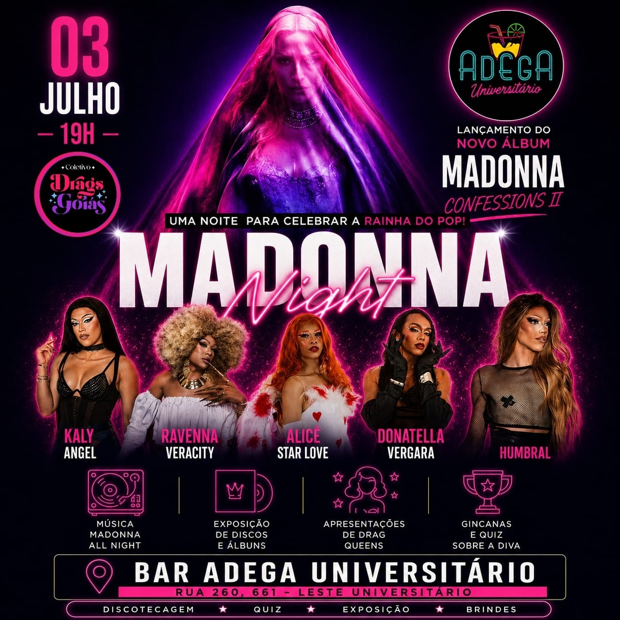 Madonna Night - Goiânia, GO